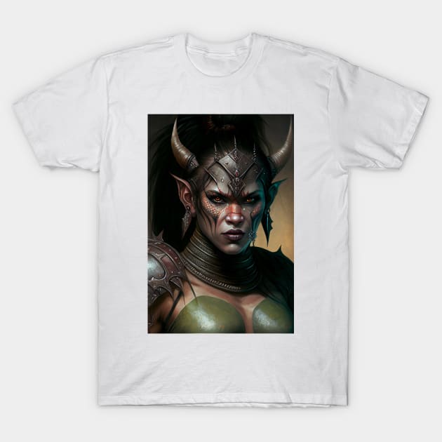 Orcish Queen T-Shirt by TortillaChief